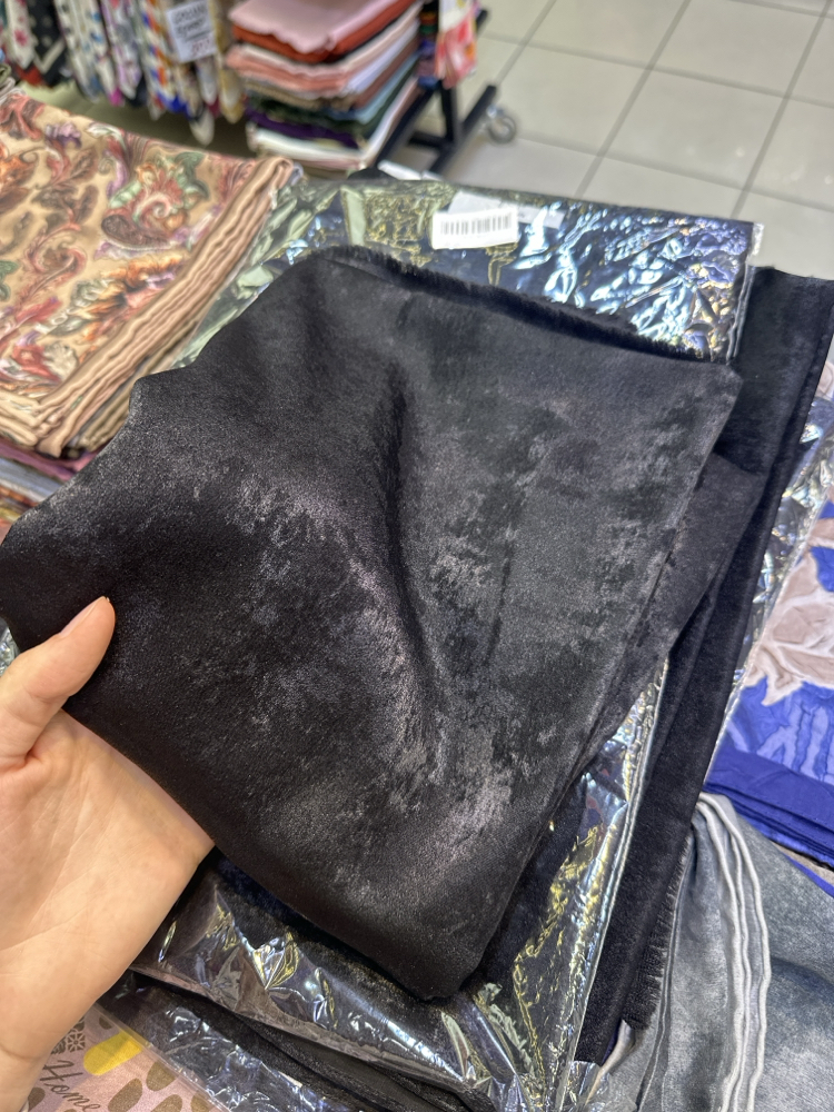 Luxury Shine Freshscarfs siyah