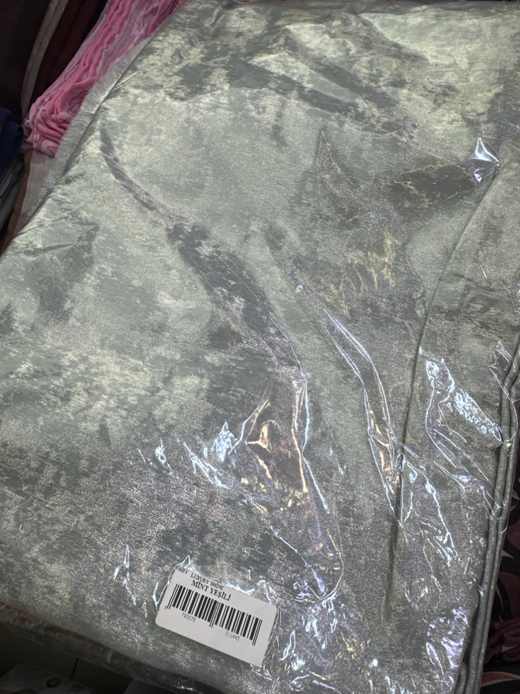 Luxury Shine Freshscarfs mint yeşili