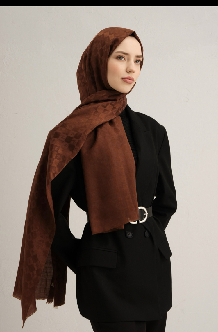 Armine j. İpek pamuk şal