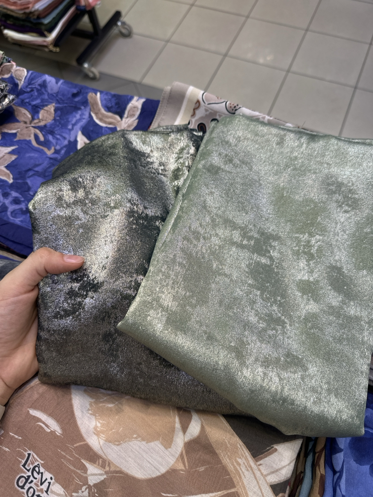 Luxury Shine Freshscarfs Çağla yeşili Zümrüt