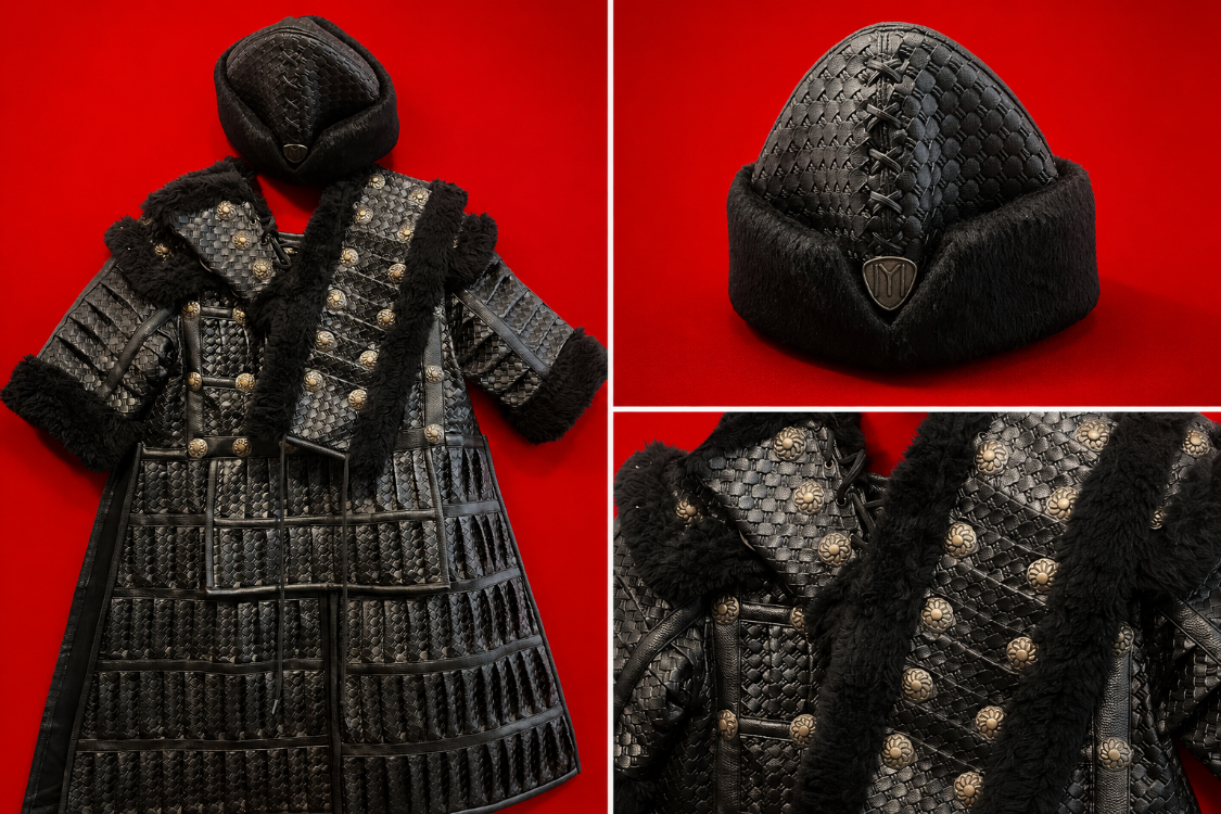 Ertugrul Prince Warrior Costume Set for Boys (7–12 Years) osman bey