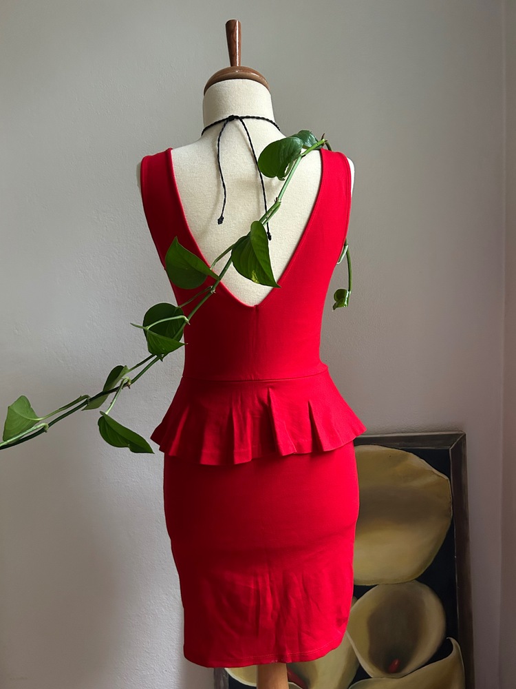 ZARA RED DRESS