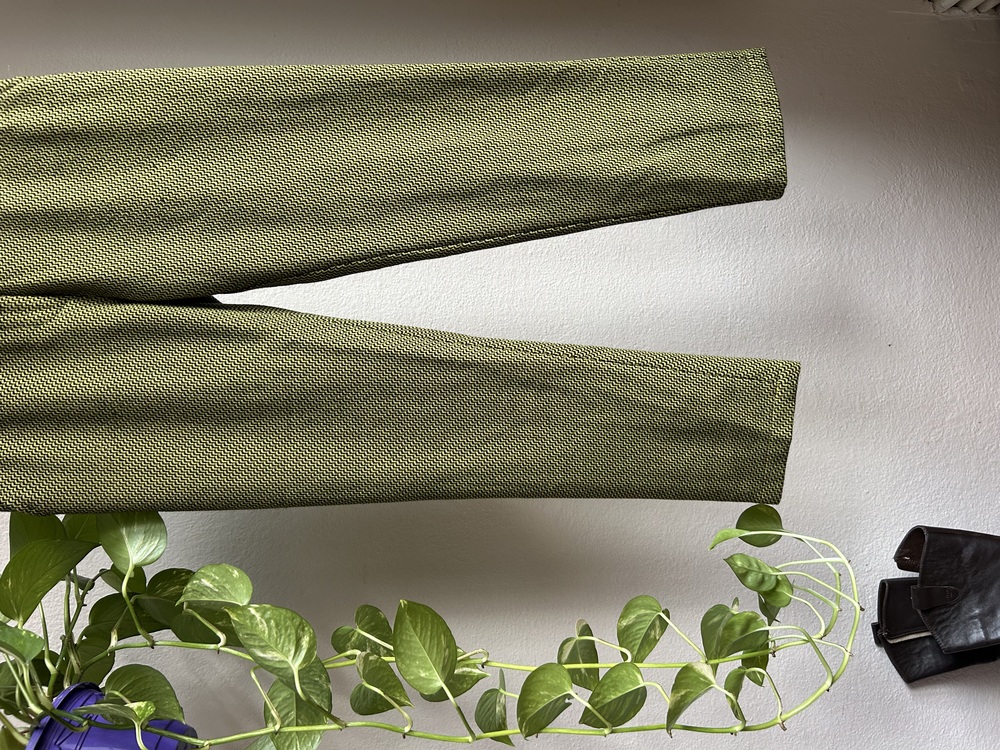 Wave pattern pantolon